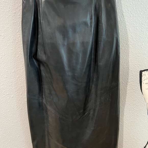 Neiman Marcus Skirts Vintage Neiman Marcus Leather Skirt Poshmark